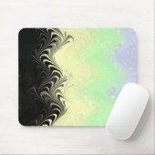 Boho Wavy marmorierte Abstrakte Cassgender Pride F Mousepad (Mit Mouse)