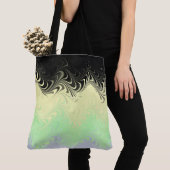 Boho Wavy marmorierte Abstrakte Cassgender Pride F Tasche (Von Nahem)