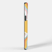 Boho Wavy Sun Rays Retro Design Case-Mate iPhone Hülle (Rückseite / Rechts)