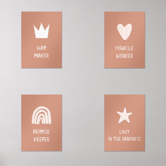 Boho Way Maker Poster Set 4 (Vorderseite)