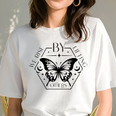 Boho We Rise by Lifting Andere Butterfly Tri-Blend Shirt