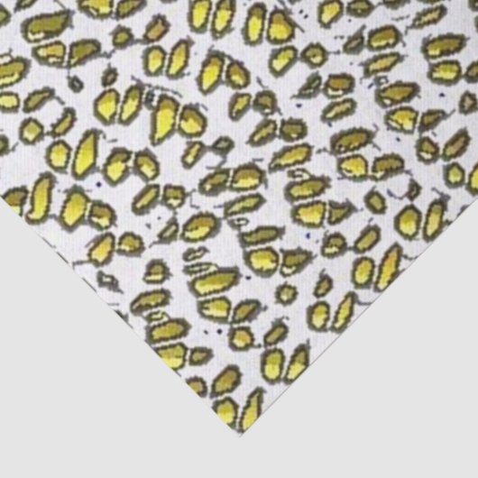 Boho Weave Imitats Textur-Gelb Seidenpapier (Detail)