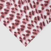 Boho Weave Imitats Texture-Red Seidenpapier (Detail)