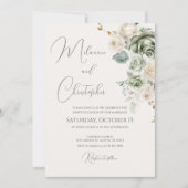 Boho Wedding Einladung (Vorderseite)