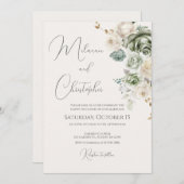 Boho Wedding Einladung (Vorne/Hinten)