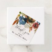 Boho Wedding Floral Geschenkanhänger (Beispiel)