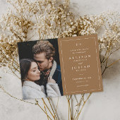 Boho Wedding Foto Save The Date