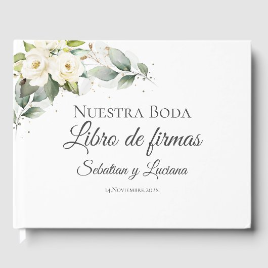 Boho Wedding Gästebuch (Vorderseite)