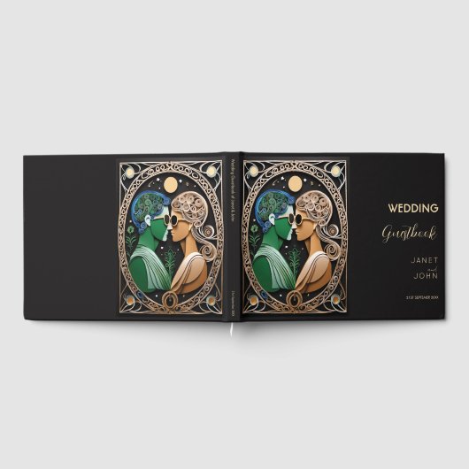 Boho Wedding Gästebuch (Voll)