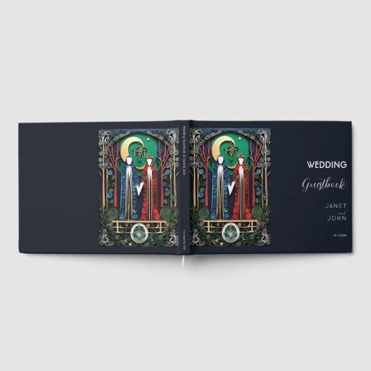 Boho Wedding Gästebuch (Voll)