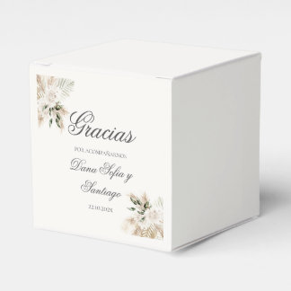 Boho Wedding Geschenkschachtel