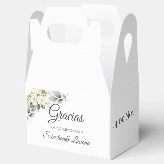 Boho Wedding Geschenkschachtel (Geöffnet)