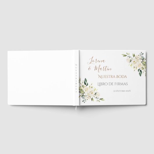 Boho Wedding Guest Book Gästebuch (Voll)