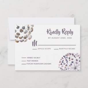 Boho Wedding Invasion UAWG Response Cards RSVP Karte