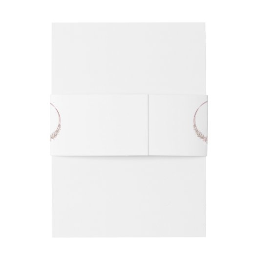 Boho Wedding Invitation Bly Band (Rückseitenbeispiel)