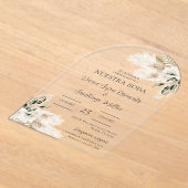 Boho Wedding lädt auf Spanisch ein Acryleinladungen (Ablage )
