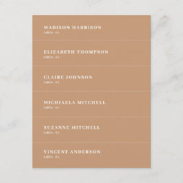 Boho Wedding Name Platzkarte DIY