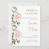 Boho Wedding Save the Date (Vorderseite)