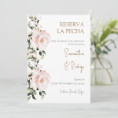 Boho Wedding Save the Date (Stehend Vorderseite)