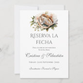 Boho Wedding Save the Date (Vorderseite)