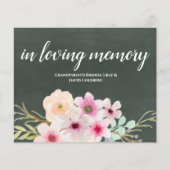 BOHO Wedding Signs Chalkboard (Vorderseite)