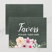 BOHO Wedding Signs Chalkboard (Vorne/Hinten)