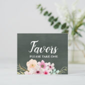 BOHO Wedding Signs Chalkboard (Stehend Vorderseite)