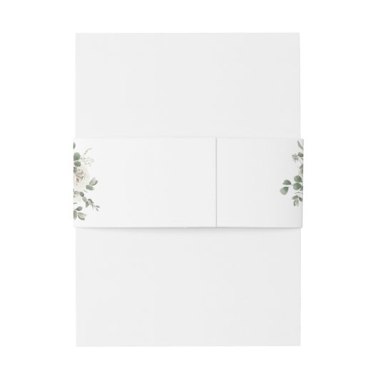 Boho Wedding Spanisch Einladungsbanderole (Rückseitenbeispiel)