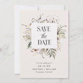 Boho Wedding speichert das Datum Save The Date (Vorderseite)