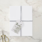 Boho Wedding Vielen Dank Geschenkanhänger (Mit Garn)