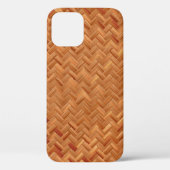 Boho-Weiden-Flechtkorb Case-Mate iPhone Hülle (Rückseite)