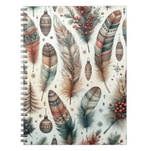 Boho-Weihnachten Notizblock