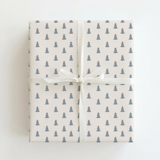 Boho-Weihnachtsbaum Geschenkpapier