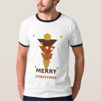 Boho-Weihnachtsbaum, Retro-Erdige Feiertage T-Shirt