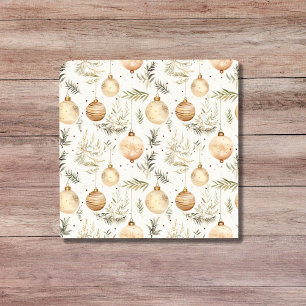 Boho-Weihnachtsdekorationen Midcentury Modern Neut Fliese