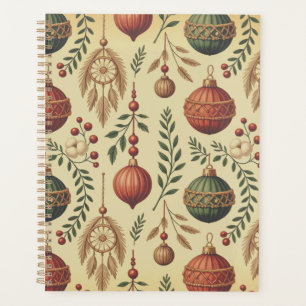 Boho-Weihnachtsdekorationen Planer