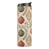 Boho-Weihnachtsdekorationen Thermosbecher (Nach links gedreht)