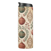 Boho-Weihnachtsdekorationen Thermosbecher (Nach rechts gedreht)