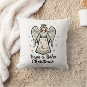 Boho-Weihnachtsengel  Kissen (Decke)