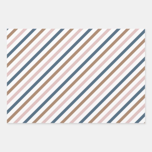 Boho Weihnachtsfeiertag Geschenkpapier Set (Vorderseite 2)