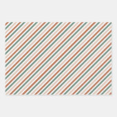 Boho Weihnachtsgeschenk Wrap Modern Holiday Wrappi Geschenkpapier Set (Vorderseite)