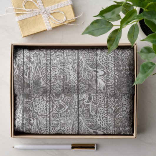 Boho weißes rustikales dreamcatcher seidenpapier (Geschenk)