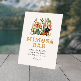 Boho Western Bar Sockelschild