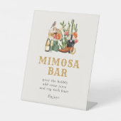 Boho Western Bar Sockelschild (Vorderseite)