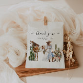 Boho Western Brautparty | Vielen Dank Geschenktütchen