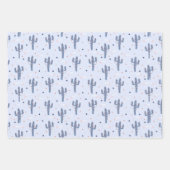 Boho Western Christmas Collection - Blue Geschenkpapier Set (Vorderseite 2)