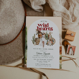 Boho Western Desert | Einladung zur Brautdusche