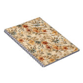 Boho Western Florals Rustic Cowgirl Grunge Notizblock (Rechte Seite)