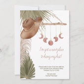 Boho Western New Place to Hang Hat Moving Ankündigung (Vorderseite)