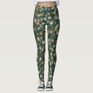 Boho-Western Paisley Leggings